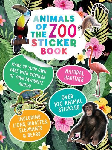 Cover image for Animals of the Zoo Sticker Book