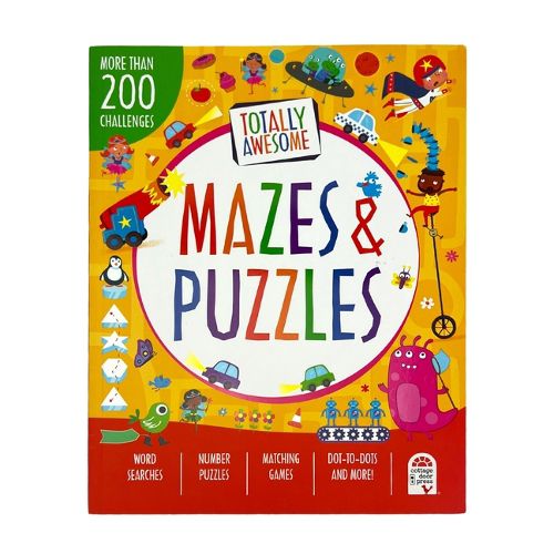 Cover image for Totally Awesome Mazes and Puzzles: Over 200 Brain-Bending Challenges