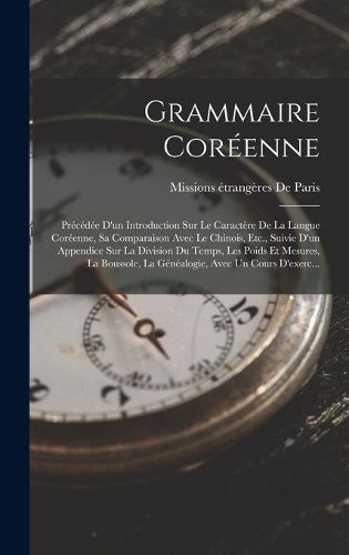 Cover image for Grammaire Coreenne