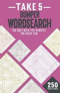 Cover image for Take 5 Bumper Wordsearch