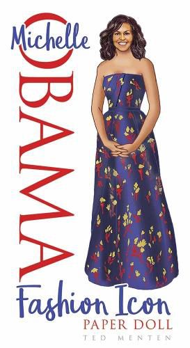 Cover image for Michelle Obama Fashion Icon Paper Doll