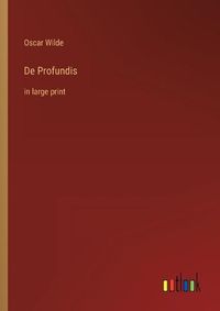 Cover image for De Profundis