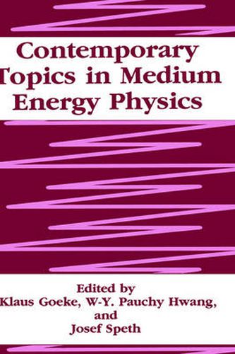 Cover image for Contemporary Topics in Medium Energy Physics