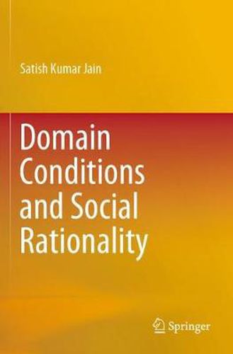 Cover image for Domain Conditions and Social Rationality