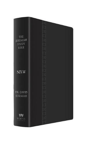 The Jeremiah Study Bible, Niv: (Black W/ Burnished Edges) Leatherluxe W/Thumb Index: What It Says. What It Means. What It Means for You.