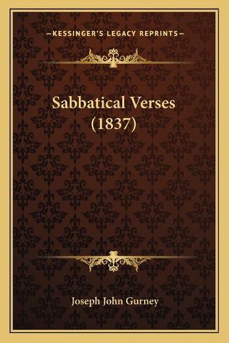 Sabbatical Verses (1837)