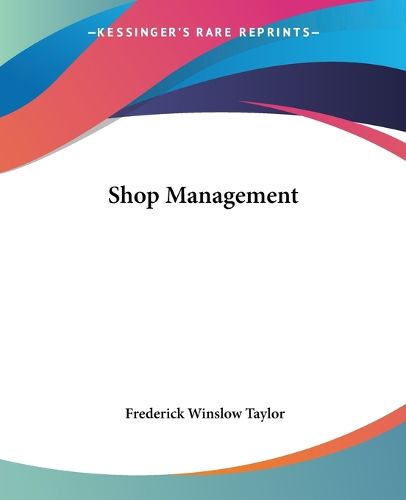 Shop Management