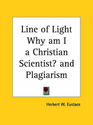 Cover image for Line of Light Why am I a Christian Scientist?