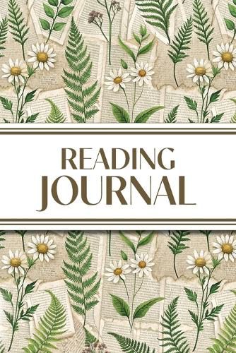 Cover image for Reading Journal (Ferns & Daisies with Book Pages)