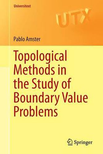 Cover image for Topological Methods in the Study of Boundary Value Problems