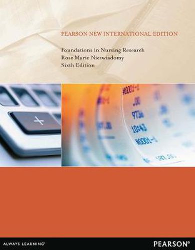 Cover image for Foundations in Nursing Research: Pearson New International Edition