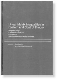 Cover image for Linear Matrix Inequalities in System and Control Theory