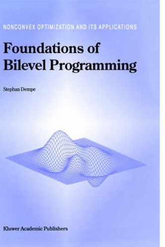 Cover image for Foundations of Bilevel Programming