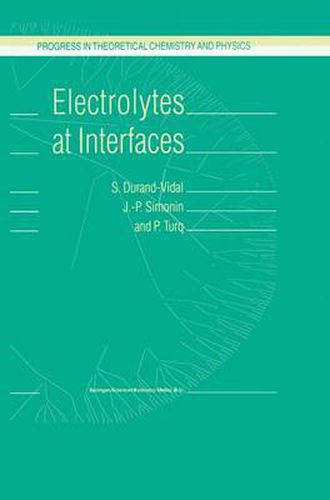 Electrolytes at Interfaces