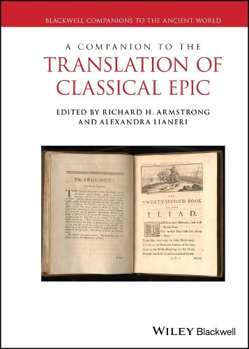 Cover image for A Companion to Translation of Classical Epic