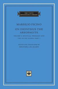 Cover image for On Dionysius the Areopagite