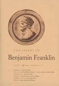 Cover image for The Papers of Benjamin Franklin, Vol. 32: Volume 32: March 1 through June 30, 1780