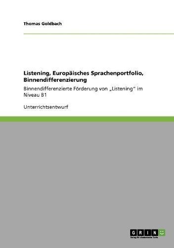 Cover image for Listening, Europaisches Sprachenportfolio, Binnendifferenzierung