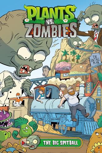 Cover image for Plants vs. Zombies Volume 24: The Big Spitball