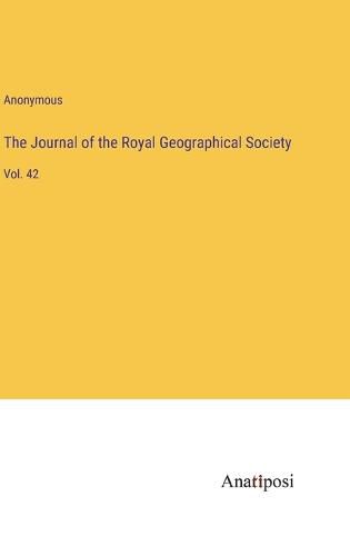 Cover image for The Journal of the Royal Geographical Society