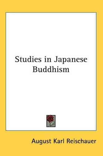 Cover image for Studies in Japanese Buddhism