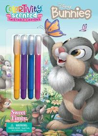 Cover image for Disney Bunnies: Sweet Times: Colortivity with Scented Twistable Crayons