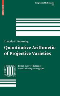 Cover image for Quantitative Arithmetic of Projective Varieties