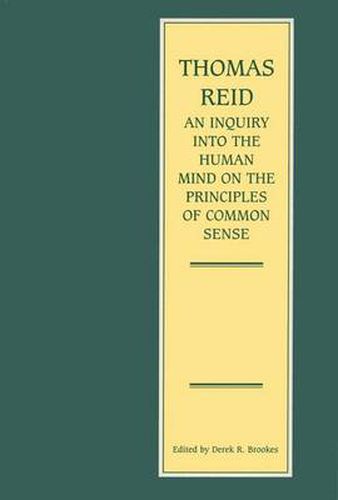 Cover image for An Inquiry into the Human Mind: On the Principles of Common Sense