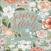 Cover image for Scriptures and Florals 2025 Wall Calendar