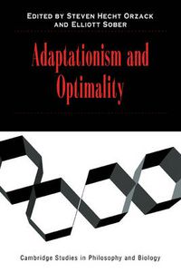 Cover image for Adaptationism and Optimality