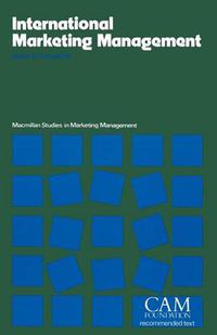 Cover image for International Marketing Management