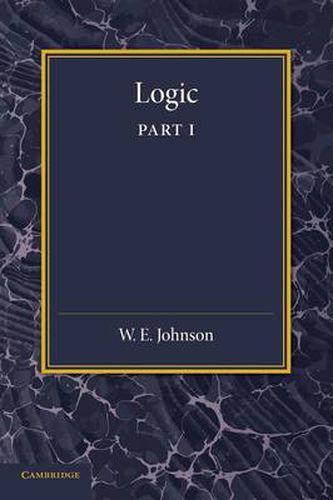 Cover image for Logic, Part 1