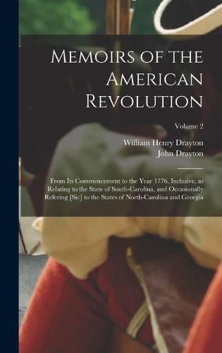 Memoirs of the American Revolution