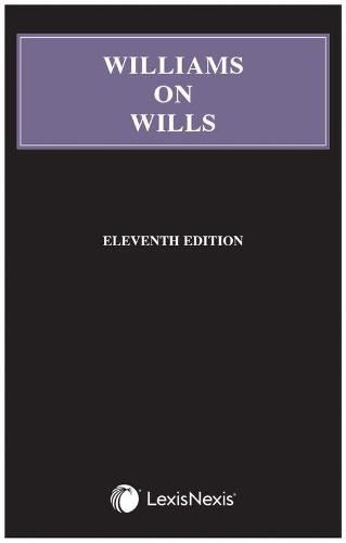 Cover image for Williams on Wills