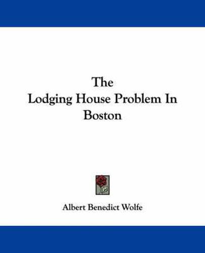 Cover image for The Lodging House Problem in Boston