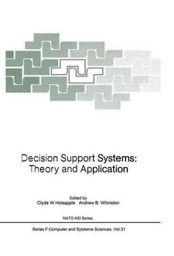 Cover image for Decision Support Systems: Theory and Application