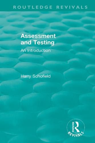 Cover image for Assessment and Testing: An Introduction