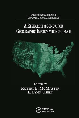 A Research Agenda for Geographic Information Science: University Consortium For Geographic Information Science