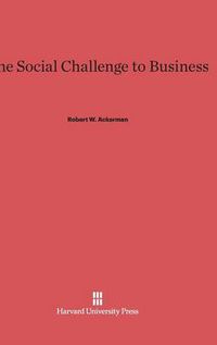 Cover image for The Social Challenge to Business