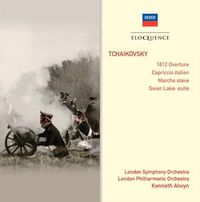 Cover image for Tchaikovsky 1812 Overture Capriccio Italien Mache Slave Swan Lake