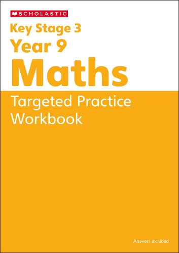 Cover image for KS3 Year 9 Maths Targeted Practice Workbook