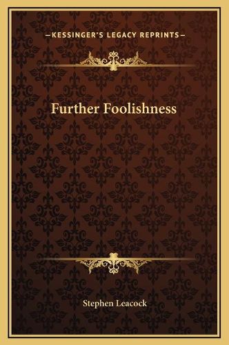Cover image for Further Foolishness