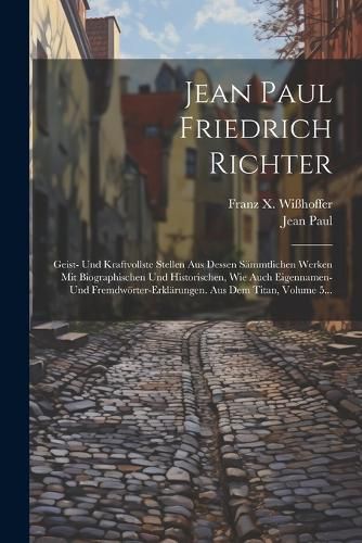 Cover image for Jean Paul Friedrich Richter