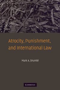 Cover image for Atrocity, Punishment, and International Law