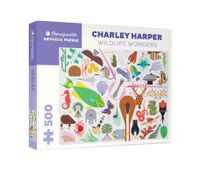 Cover image for Charley Harper: Wildlife Wonders 500-Piece Jigsaw Puzzle