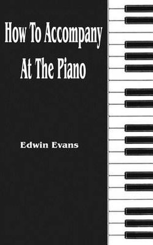 Cover image for How to Accompany at the Piano