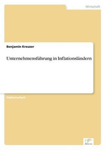 Cover image for Unternehmensfuhrung in Inflationslandern