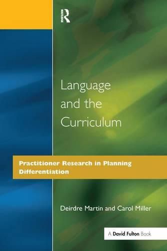 Cover image for Language and the Curriculum: Practitioner Research in Planning Differentiation