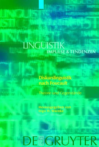 Cover image for Diskurslinguistik nach Foucault