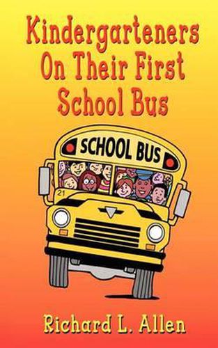 Kindergarteners On Their First School Bus